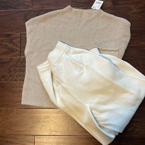 Free People Freya sweater set. Size medium.  NWT